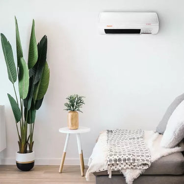 Caloventilador Convector estufa Microsonic pared color blanco